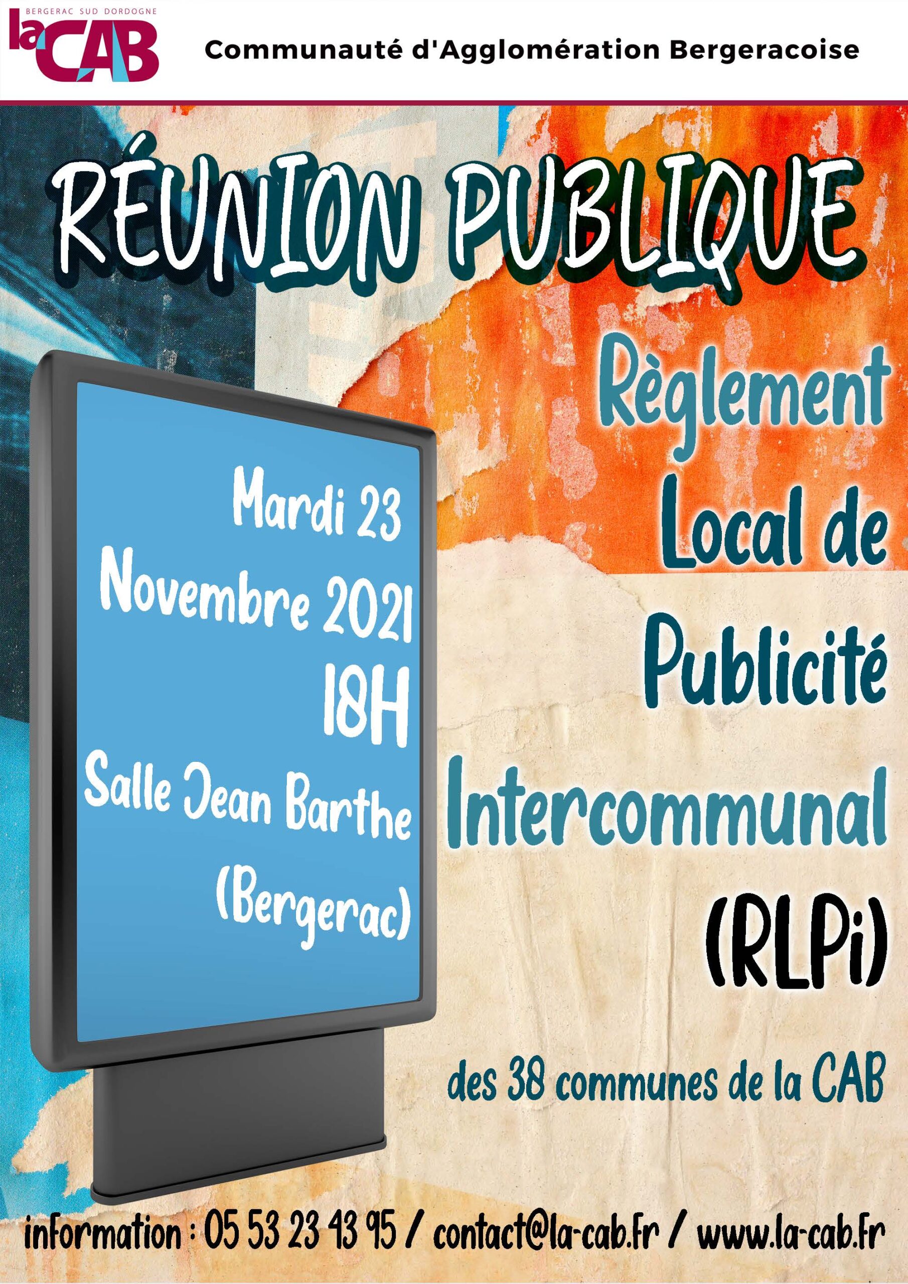 Règlement Local de Publicité Intercommunal RLPi publique