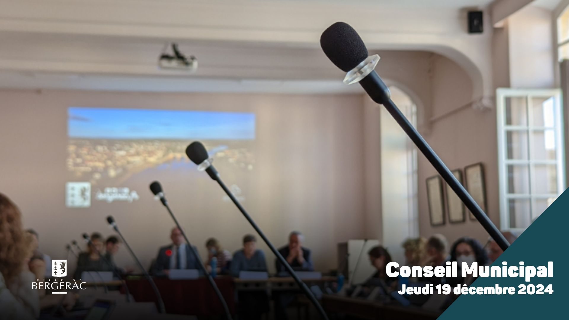 Suivez le Conseil Municipal du jeudi 19 décembre 2024 en direct